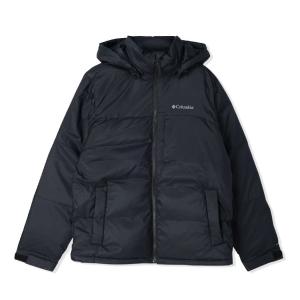 コロンビア Columbia Bulo Point Pass Down Jacket ブーロポイントパスダウンジャケット メンズ ブラック カジュアル ウェア アウター 保温 撥水 WM8142 009