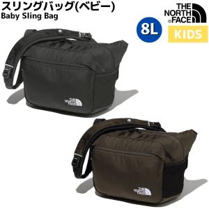 ノースフェイス THE NORTH FACE Baby Sling Bag スリングバッグ ベビー 8L 日本製 バッグ カバン 鞄 抱っこ紐 ショルダーバッグ NMB82250 K NT｜mario