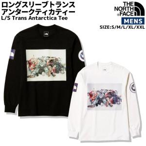 ノースフェイス THE NORTH FACE L/S Trans Antarctica Tee ロングスリーブトランスアンタークティカティー メンズ 黒 白 カジュアル シャツ 長袖 NT82230 K W