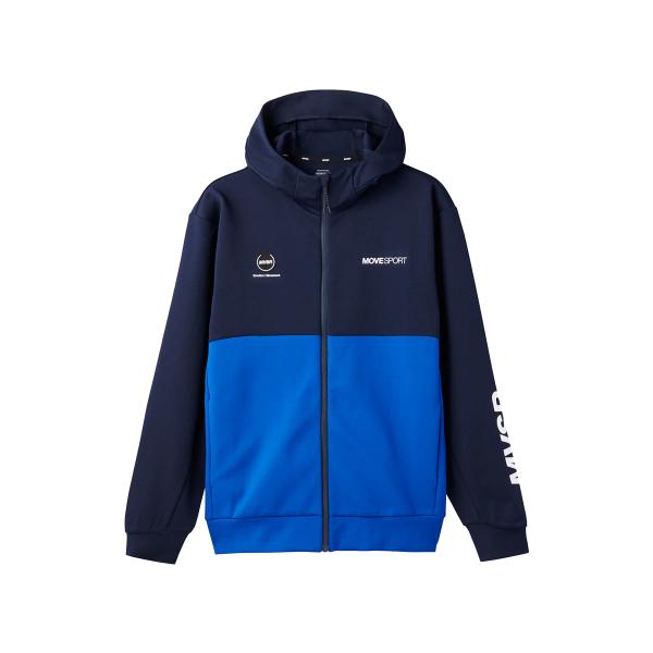 デサント DESCENTE S.F.TECH スリーブロゴ フルジップフーディー メンズ 秋 冬 ブ...