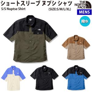 ノースフェイス THE NORTH FACE ショートスリーブ ヌプシ シャツ S/S Nuptse Shirt カジュアル シャツ NR22331 K KS NT UK GS｜スポーツマリオ Yahoo!店