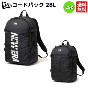 ニューエラ NEW ERA コードパック 28L ユニセックス バッグ リュック ブラック 黒 通勤 通学 普段使い カジュアル バッグ リュック 13518025 13518026｜mario