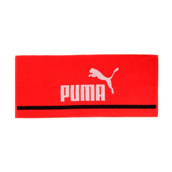 プーマ PUMA トレーニング ボックスタオル レッド スポーツ 小物 タオル 054423-01