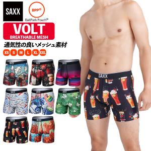 ボクサーパンツ VOLT BREATHABLE MESH BOXER BRIEF ボルト ブリーザブルメッシュ メンズ ボクサーブリーフ サックスアンダーウェアー SAXX UNDERWEAR SXBB29