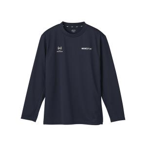 デサント DESCENTE DRYMESH ドライメッシュ バックロゴ ロングスリーブシャツ メンズ 春 秋 ネイビー 紺 スポーツ トレーニング 長袖 Tシャツ DMMWJB50-NV｜mario