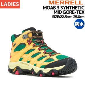 メレル MERRELL MOAB 3 SYNTHETIC MID GORE-TEX モアブ 3 シンセティック ミッド ゴアテックス レディース 防水 アウトドア キャンプ 登山 シューズ スニーカー｜mario