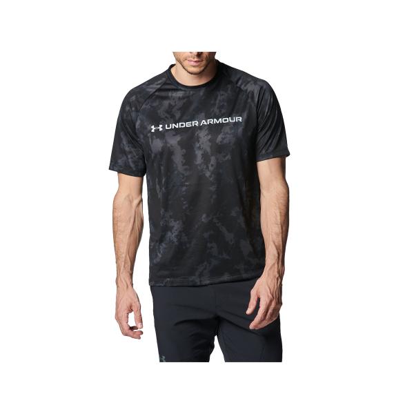 アンダーアーマー UNDER ARMOUR テック ABCカモ ショートスリーブTシャツ メンズ 春...