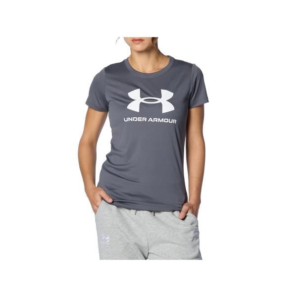 アンダーアーマー UNDER ARMOUR テック ビッグロゴ ショートスリーブTシャツ レディース...