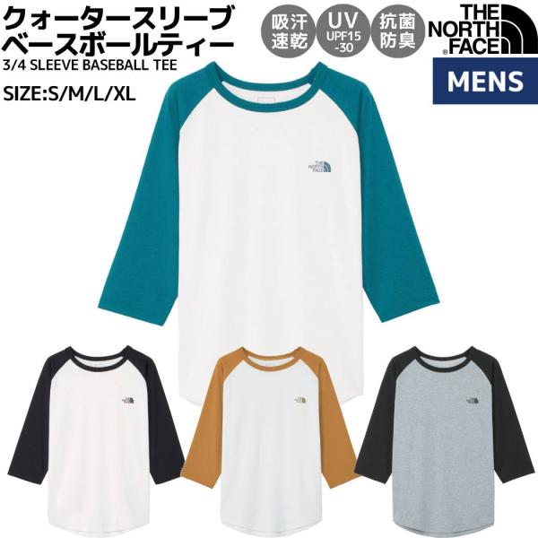 ノースフェイス THE NORTH FACE 3/4 SLEEVE BASEBALL TEE クォー...