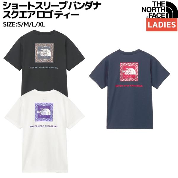 ノースフェイス THE NORTH FACE S/S BANDANA SQUARE LOGO TEE...