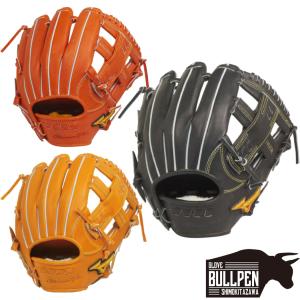 Mizuno Pro 硬式グローブ スプリットオレンジ 左投げ用 Mizuno Pro あすつく ミズノプロ 硬式用 オーダー 外野手用 左