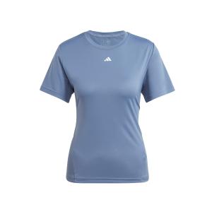 アディダス adidas DESIGNED FOR TRAINING TEE レディース 春 夏 ブルー 青 スポーツ フィットネス 半袖 Tシャツ KLQ91-IT7420｜mario