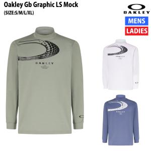 新品　オークリーゴルフ　メンズウエア　長袖モックネック　ロングシャツ　XXL オークリー（OAKLEY）（メンズ）ゴルフウェア 長袖 Skull ロング
