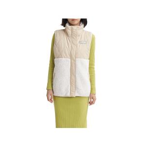 ロキシー ROXY UPON US VEST アポン アス ボアベスト レディース 秋 冬 ホワイト 白 スポーツ フィットネス アウター ベスト 防寒 RJK234013-NATの商品画像