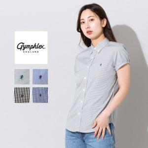 GYMPHLEX（ジムフレックス） フレンチスリーブシャツ ボタンダウン半袖