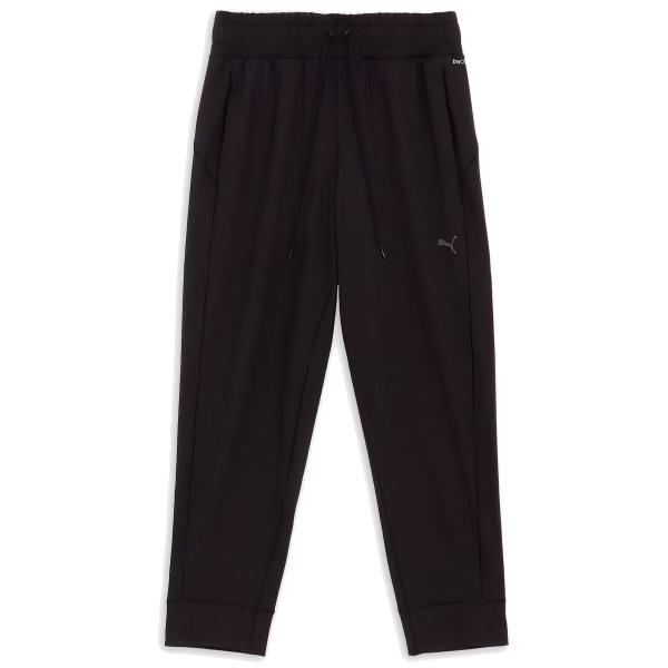 プーマ PUMA ヨガ スタジオ ファンデーション ニット クロップ パンツ レディース ブラック ...