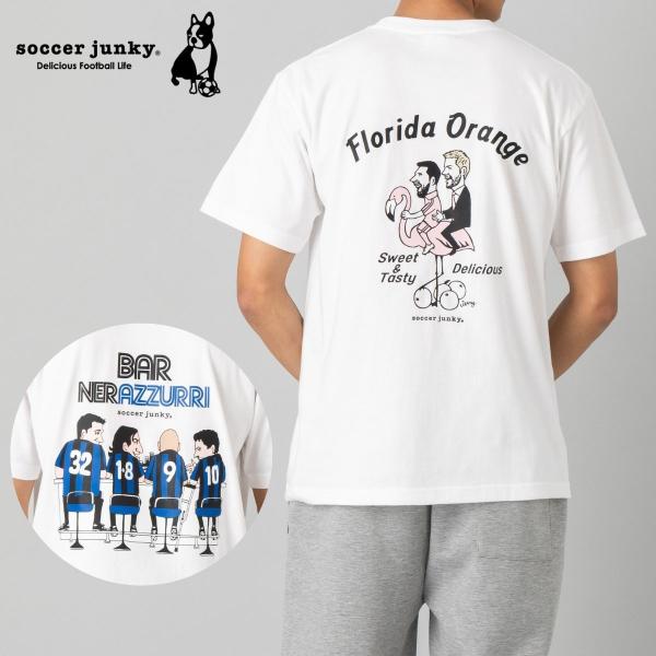 サッカージャンキー SoccerJunky プレミアム半袖TEE Tシャツ カジュアル ウェア サッ...