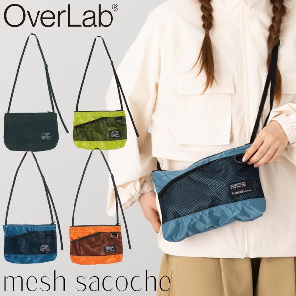 オーバーラボ OverLab mesh sacoche メッシュサコッシュ メンズ レディース ショ...