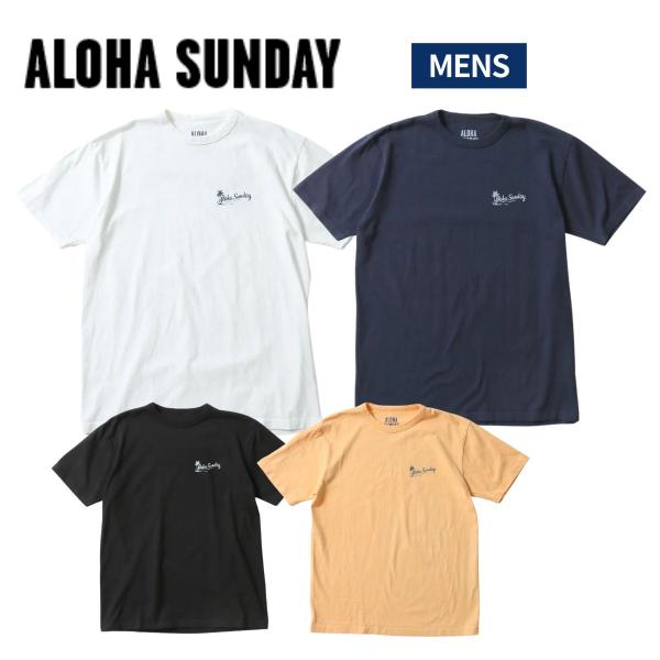 アロハサンデー ALOHA SUNDAY BREEZE ブリーズ メンズ ホワイト ブラック オレン...
