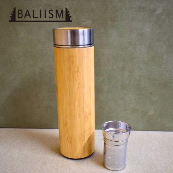 バリイズム BALIISM バンブーマイボトル ティーボトル 水筒 茶こし付き マグボトル お茶 ハ...