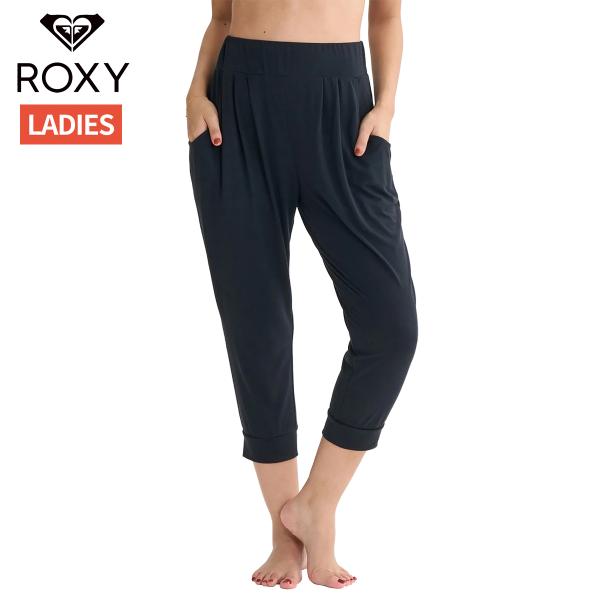 ロキシー ROXY RELAX LOOSE PANTS レディース 速乾 ブラック 黒 スポーツ フ...