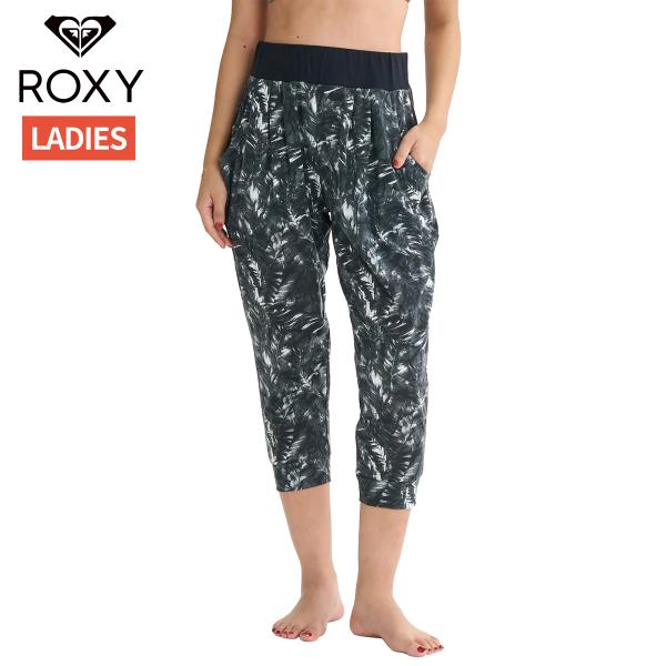 ロキシー ROXY RELAX LOOSE PANTS レディース 速乾 ブラック 黒 スポーツ フ...
