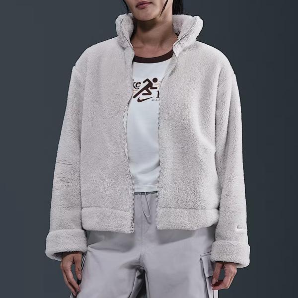 ナイキ NIKE スポーツウェア エッセンシャル ハイパイル フリース ジャケット レディース 秋 ...