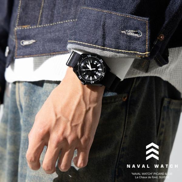 ナバルウォッチ NAVAL WATCH/N.W.C MIL.-05 BK/BK Automatic ...