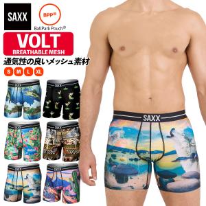 ボクサーパンツ VOLT BREATHABLE MESH BOXER BRIEF ボルト ブリーザブルメッシュ メンズ インナー 下着 SXBB85 サックスアンダーウェアー SAXX UNDERWEAR