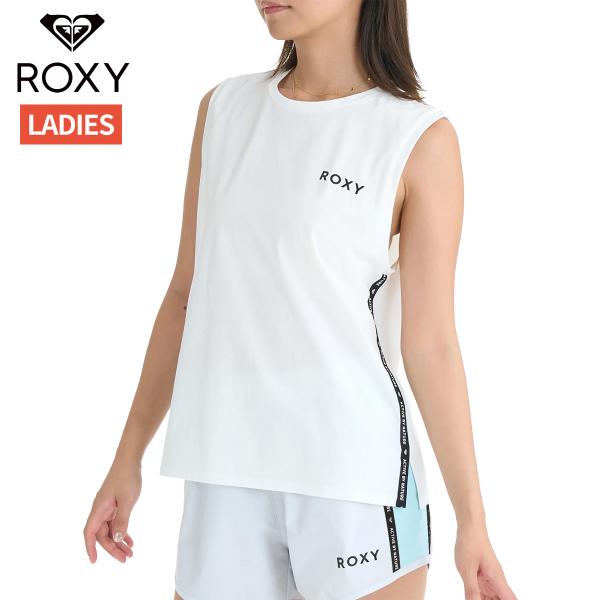 ロキシー ROXY BLOOM BRIGHT TANK レディース 春 夏 水陸両用 速乾 ホワイト...