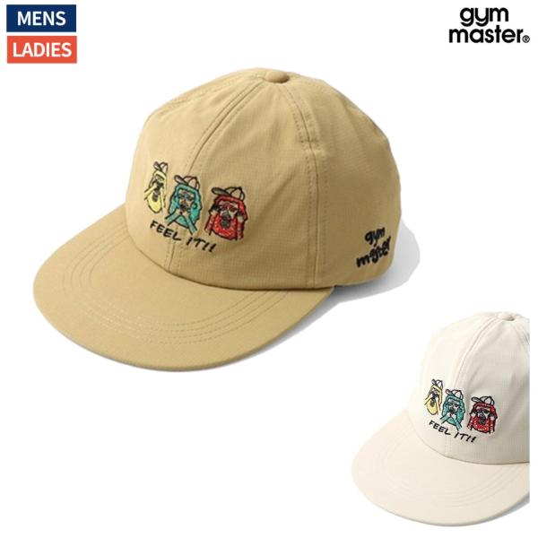 ジムマスター gym master FEEL IT　刺繍キャップ  ローキャップ アウトドア カジュ...