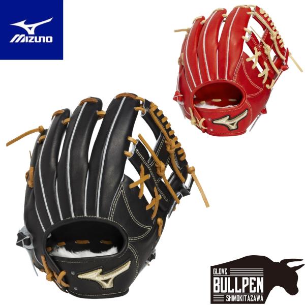 ミズノ MIZUNO グローバルエリート Professional Selection 軟式用グラブ...