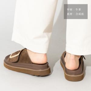 モヒ MOHI スエードサンダル シングルベル...の詳細画像5
