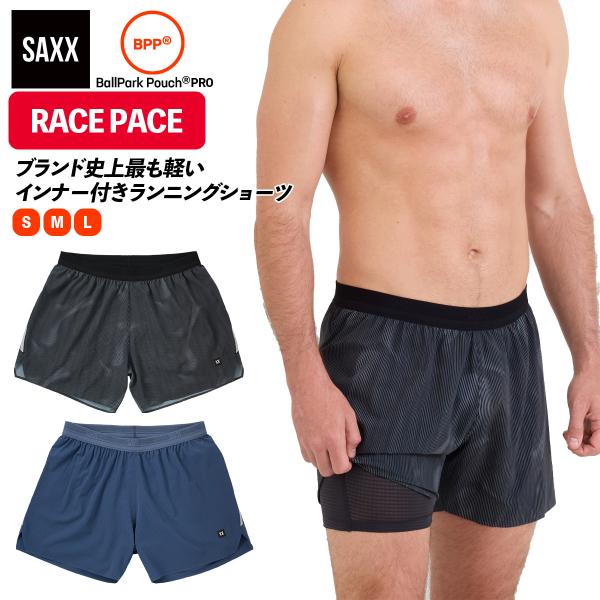 ハーフパンツ RACE PACE 2N1 SHORT 5インチ メンズ レースペース ランニング ス...