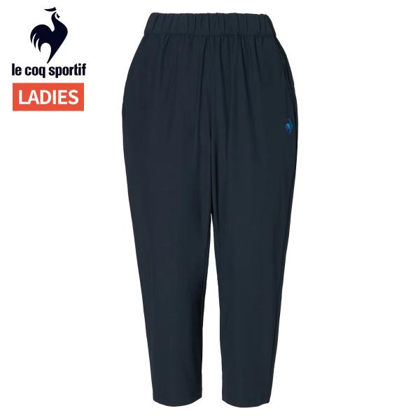 ルコック le coq sportif 接触冷感クロップドパンツ レディース 春 夏 ネイビー 紺 ...