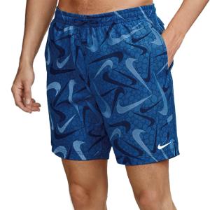 ナイキ NIKE ブレイカーマルチプリント7 ボレーショーツ メンズ ネイビー 紺 海水浴 サーフパンツ トランクス 海パン NESSG550-N440