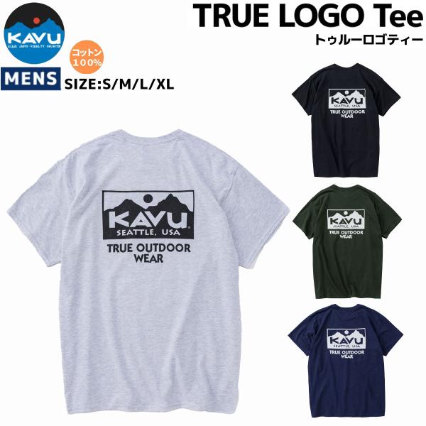 カブー KAVU TRUE LOGO Tee トゥルーロゴTee メンズ カジュアル アウトドア ト...