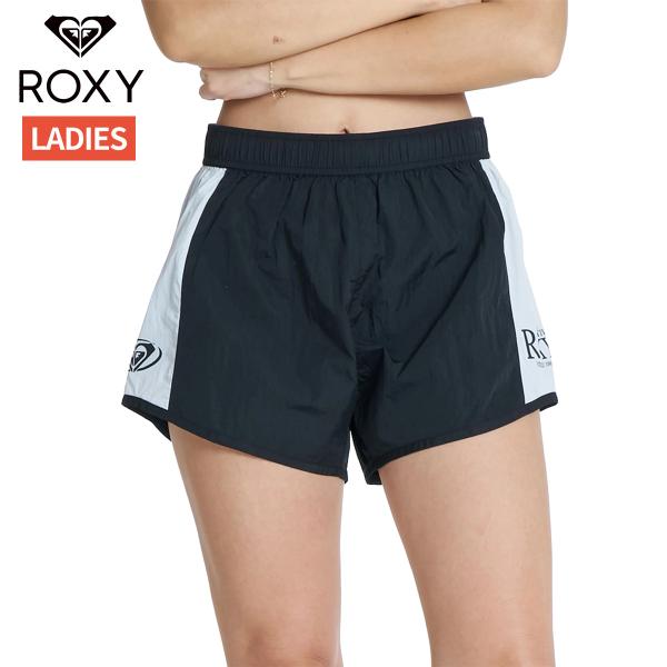 ロキシー ROXY EARTHY CRISP SHORTS 配色ランニングショートパンツ レディース...