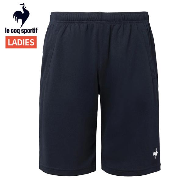 ルコック le coq sportif リサイクルポリエステルハーフパンツ レディース ネイビー 紺...