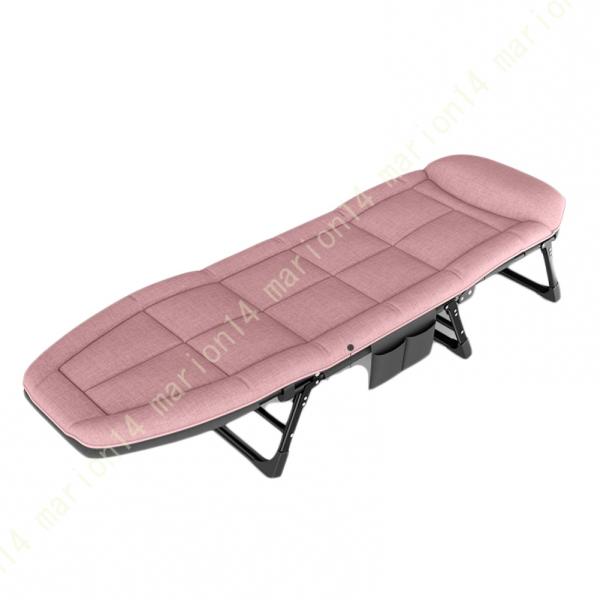 リクライニングチェア アウトドアチェア 椅子 折り畳みベッド リラックスチェア 枕付き 組立不要 折...