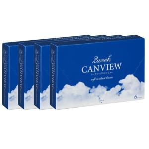 クリアコンタクト【4箱】2ウィークキャンビュー 1箱6枚入り 2週間交換 2weekCanview 在庫限り アウトレット