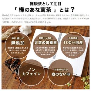 樺のあな茸茶(1g×30包)天然カバノアナタケ...の詳細画像2