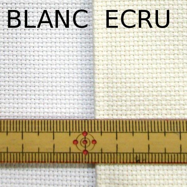 メール便可　 DMC アイーダ　18カウント(70目/10cm)　110cm巾　販売単位50cm　＊...