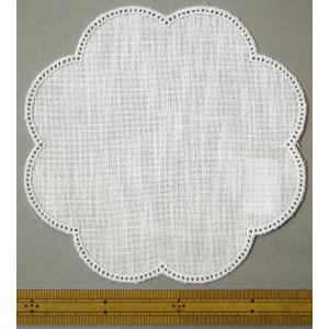 メール便可 DMC アイーダリネン ECRU 14カウント(55目/10cm) 110cm巾