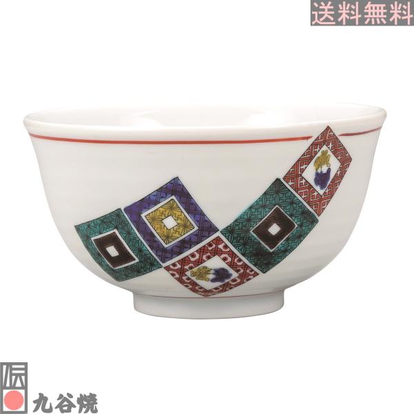 九谷焼・丼 古九谷石畳文