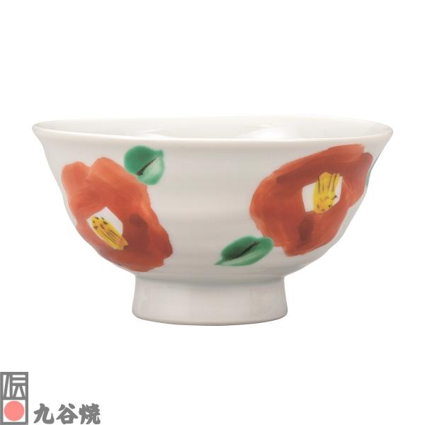 九谷焼・飯碗 椿