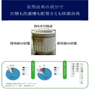 シェルミラック ホタテ貝のエコ洗濯パウダー 6...の詳細画像5