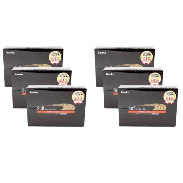 サンカラーマックス ダークブラウン レディースヘアカラーリング 主に女性用 75gx6本