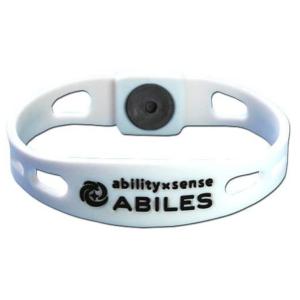 スポーツブレスレット メンズ アビリス プラス クリスタル