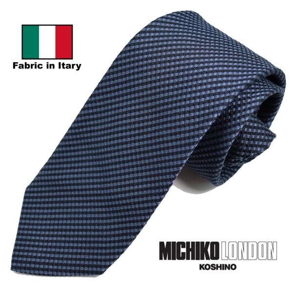 イタリア生地 日本縫製 Fabric in Itary ネクタイ ブランド MICHIKO LOND...